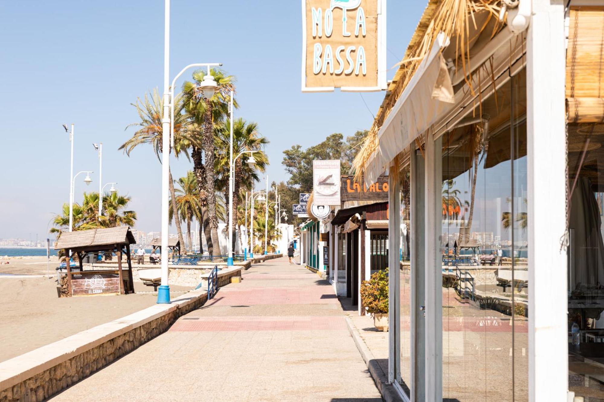 Premium Malaga Beach With Terrace Exterior foto